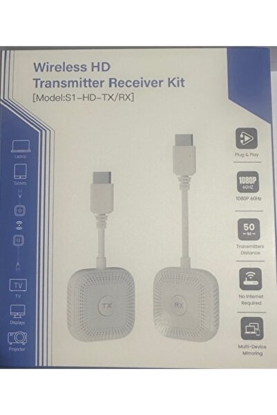KEEPRO Kablosuz hdmi aktarıcı hdmi wireless hd transmitter receiver kit