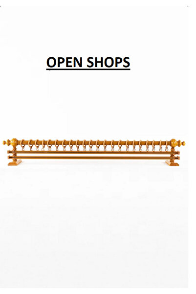 BonicasaArt Ceviz Çift Raylı Ahşap Rustik Perde Askısı Rustik Borusu 175 Cm