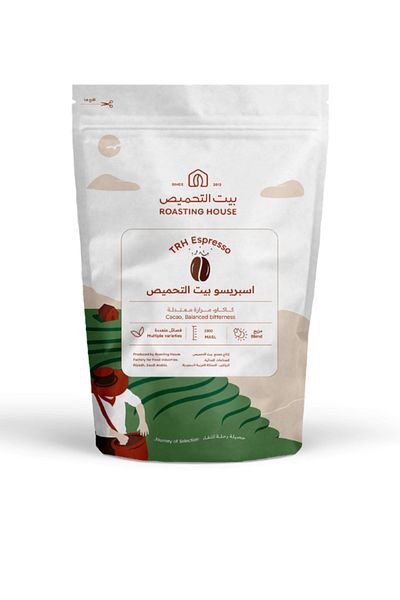 roasting house TRH Espresso Coffee Beans 250 g
