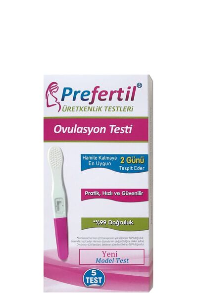 Prefertil Ovulasyon/yumurtlama Testi - [ 5 Test ]