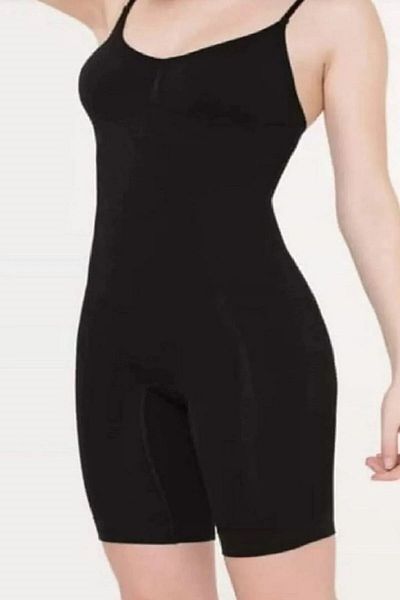 SLAW REZZ Women's Neck Corset Full Body Firming Full Length Gathering Corset for Belly, Basen, Chest, Hip