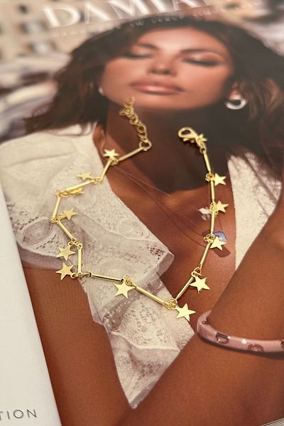 Trendy Butik Star Dangle Anklet