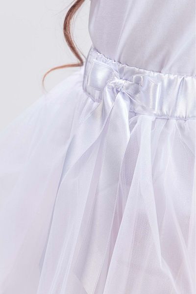 Mnk Baby&Kids Tutu Curcubeu - Alb |   Fusta de petrecere pentru fete M00727