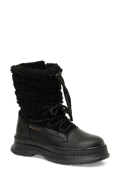 Kinetix META 4PR Schwarze Mädchen-Schneestiefel