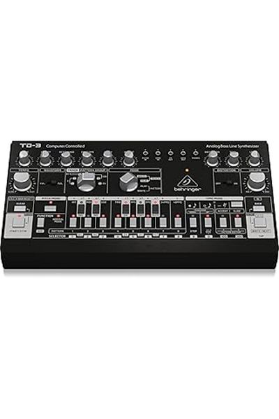 Mu Art Behringer Analog Bass Line Synthesizer, Td3-Bk - Black