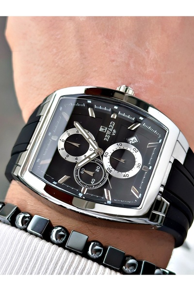 Reward Siyah Renk Kare Spor Fonksiyonlar Aktif Erkek Kol Saati + BİLEKLİK