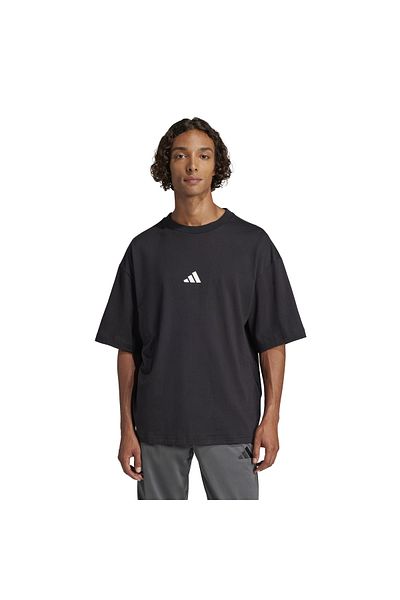 adidas M Fi Sl T Ti Μπλουζάκι Μαύρο Jc5338