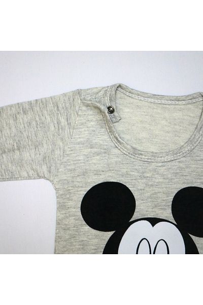 Pırlanta baby Mickey Patterned 3-Piece Baby Set