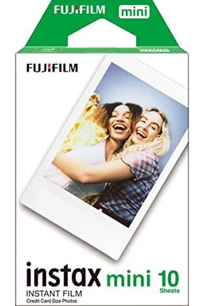 Fujifilm فيلم Instax Mini الفوري، إطار أبيض، عبوة من 10 لقطات، مناسب لجميع كاميرات Instax Mini والطباعة