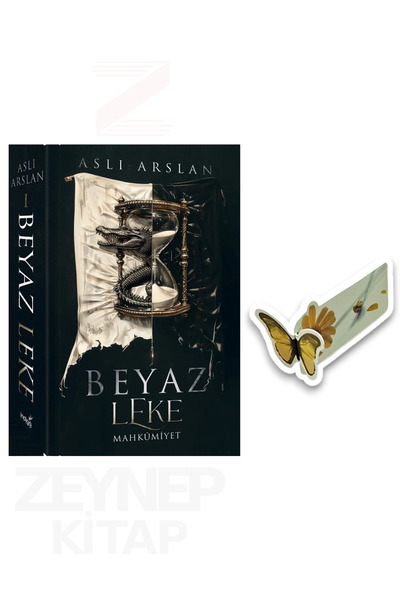 İndigo Kitap Beyaz Leke Mahkumiyet(Karton Kapak)Özel Tasarım Kelebek Ayraç Poster Hediyeli
