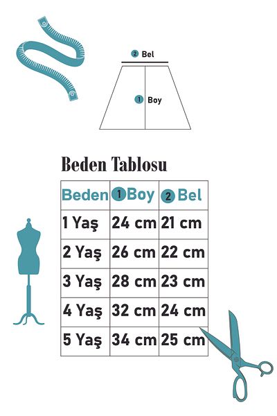 lelikobaby Muslin Girl Skirt