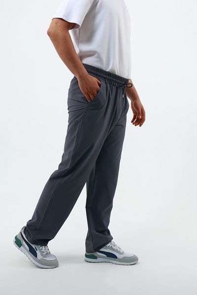 OXVİN Cushy Cool Ανδρικό Oversize Loose Cut Παντελόνι Αλεξίπτωτο, Gabardine Φαρδύ φαρδύ παντελόνι