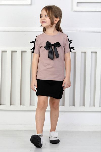 KAMİKAM Very Beautiful and High Quality Girl's Shorts-Skirt Suit