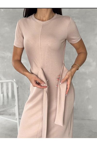 Butik Merrline Γυναικείο Oys Φόρεμα με μαλακή υφή με ζώνη