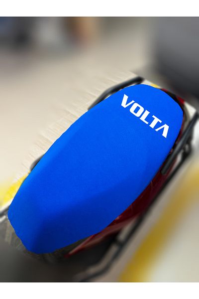 ULTRASHOP Husa Scaun Motociclete Tesatura Albastra pentru Modelul Volta Apec 125 S