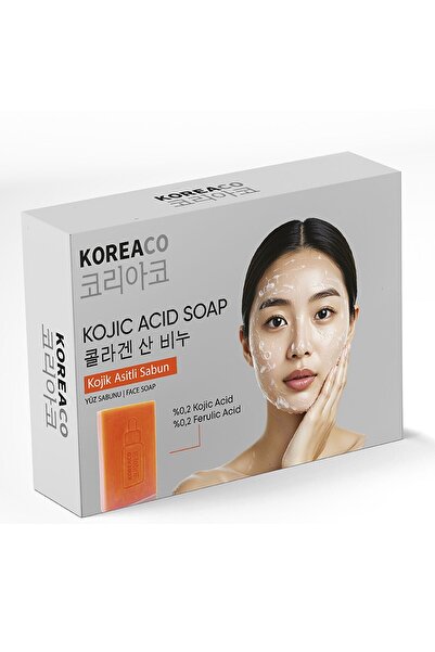 KOREACO Kojik & Ferulik Asit Özlü Leke Ve Kararma Karşıtı Sabun