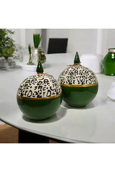 Armağan 2Lİ YUVARLAK DEKORATİF VAZO