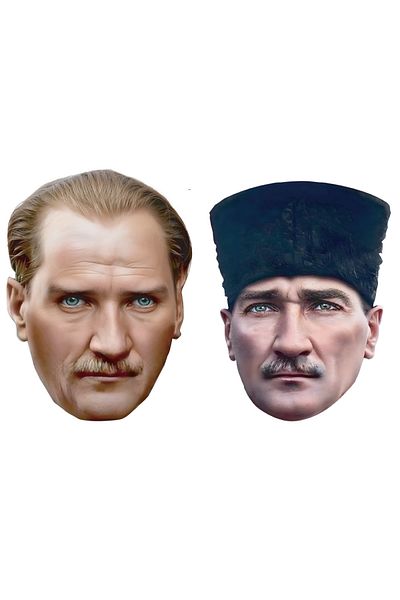 ALPJOY Ataturk Mask Set of 2