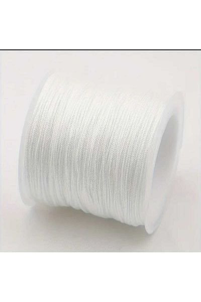 yiğit aksesuar White Color Parachute Rope 100 Meters