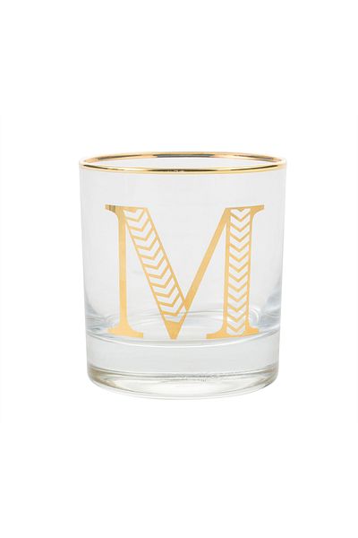 Mudo Home M 300ml Monogram Glass