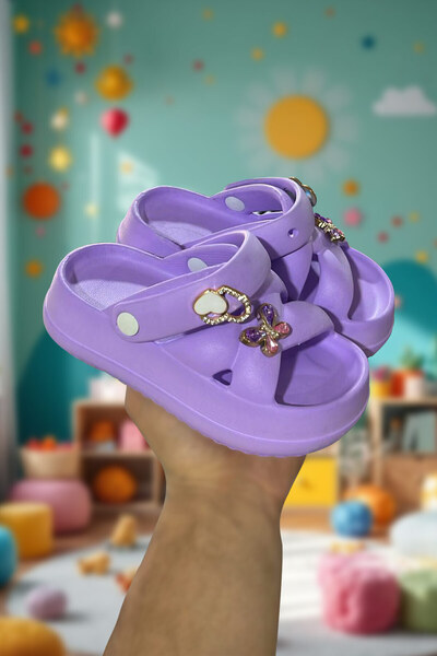 Melek Tuna Πέτρινα σανδάλια για κορίτσια Παντόφλες, Εξαιρετικά ελαφριές και ά...