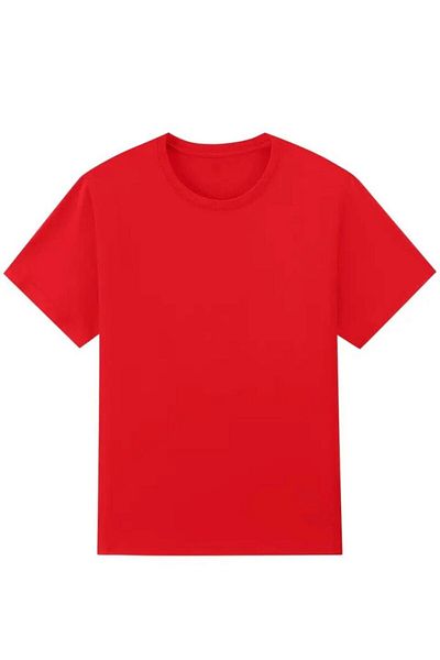 Meems Unisex Red Oversize Tshirt