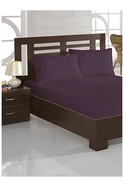 Sheri Home Yeni Tek Kişilik Lastiksiz Çarşaf Ve 1 Adet Yastık Kılıfı Beige88