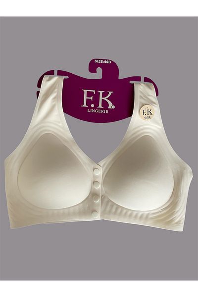 GCC İSTANBUL Seamless Padded No Trace Laser Cut No Underwire Push up Recovery Invisible Bra