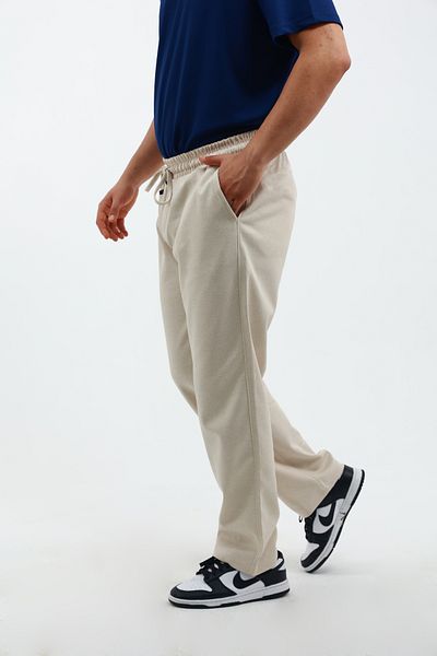 OXVİN Ανδρικό Basic Baggy Παντελόνι - Άνετο Loose Selaanted Loose Cut