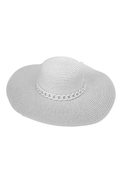 Aware Time Women's Straw Lace-Up Fedora Hat