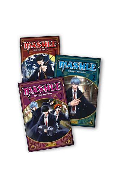 Akıl Çelen Kitaplar Mashle 1-2-3. Ciltler Manga Seti 1