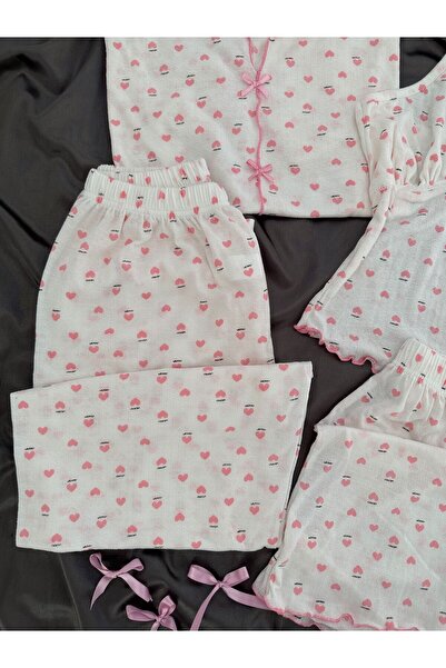 Lena Homewears Pureks Рожевий комплект піжами з короткими рукавами