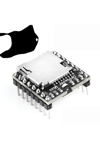 Genel Markalar Arduino DFPlayer Mini MP3 Player Modülü Micro SD Kart Girişli ...