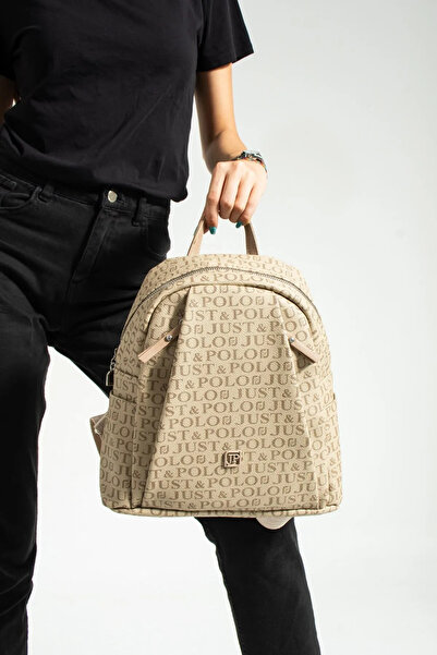 Just Polo حقيبة ظهر نسائية كبيرة الحجم للموسم الجديد 342042 كمبيوتر شخصي