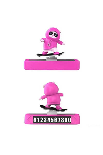Rukye Shop Hareketli Kayan Figür Kaykay Numaratör Oto Araç Kaykay Numaratör T...
