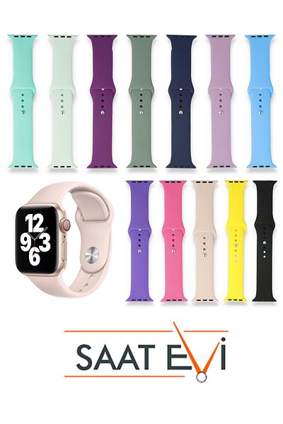 COBRA Apple Watch Compatible Series 1/2/3/4/5/6/Se/7/8/9 Ultra/Ultra2 42/44/45/49mm Silicone Cord Strap S09Ad