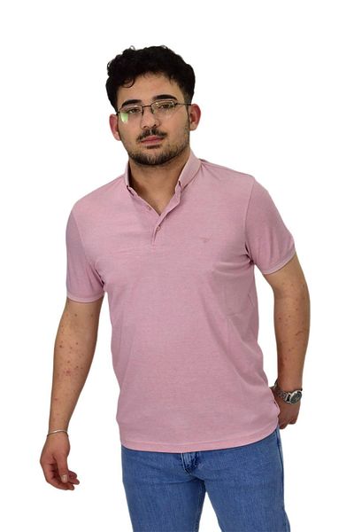 Raymons Men's Plus Size Polo Neck Mercerized T-Shirt T3000 Bgl-St04534