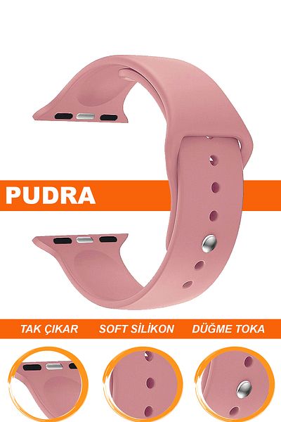 COBRA Apple Watch Compatible Series 1/2/3/4/5/6/Se/7/8/9 Ultra/Ultra2 42/44/45/49mm Silicone Cord Strap S09Ad