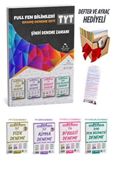 Genel Markalar 2025 Tyt&ayt Full Fen Bilimleri Deneme Seti 8 Fasikül Defter H...