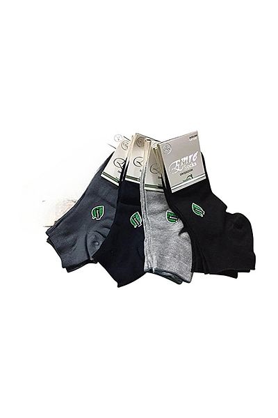 Emre Ανδρικές κάλτσες 6 ζευγαριών Bamboo Short Booties