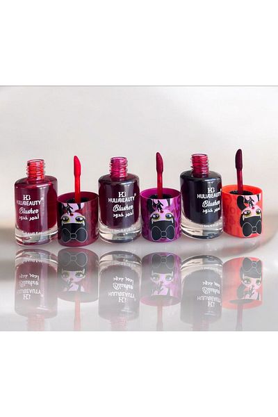 HULIABEAUTY Tint Cheek & Lip Stain - 3 Permanent Shades