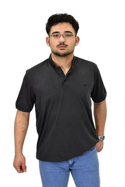 Raymons Men's Plus Size Polo Neck Mercerized T-Shirt T3000 Bgl-St04534