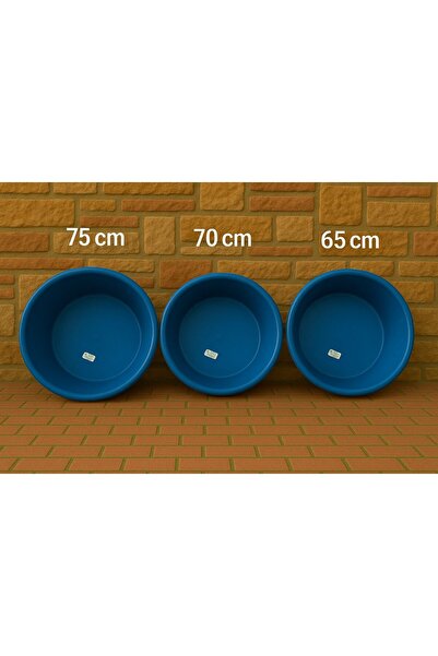 Metler 3 Boy Kırılmaz Yumuşak Plastik Leğen ,Salçalık,Hamur Yoğurma Çamaşır L...