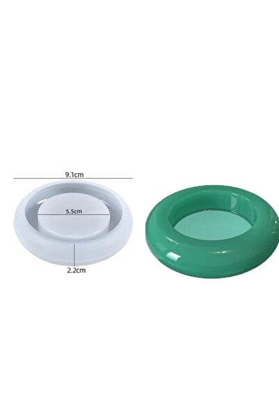 Silikon Epoksi Tealight Mumluk Kalıbı - Kod:432