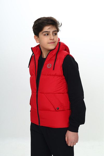Toontoy Boy's Inflatable Vest with Crest on Chest