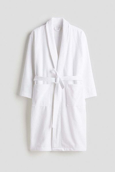 H&M Cotton terry dressing gown