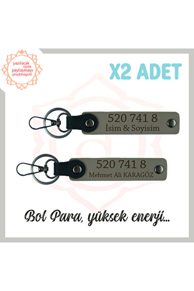 Asortishey سلسلة مفاتيح بتصميم مخصص من أجلك، طاقة ونجاح مع 520 741 8 عددًا لإ...
