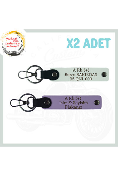 Miaju Purple Violet-White, Special Name Plate and Blood Type Written for Driv...