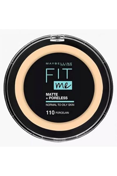 LEADING LINES Maybelline New York Fit Me Matte & Poreless Pressed Powder - 110 Porcelain