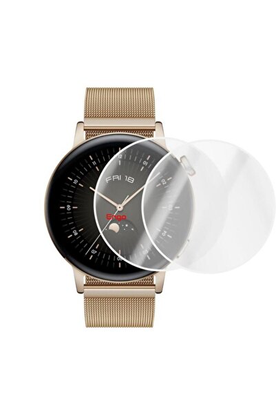Engo Huawei Watch GT3 42 Mm Screen Protector Transparent Tpu Film 2 Pieces